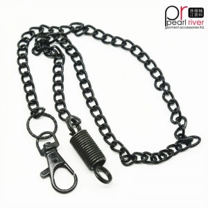 อุปกรณ์ DIY กระเป๋าถือ Lobster ตะขอกระเป๋ากระเป๋าโลหะตกแต่งโซ่แบน