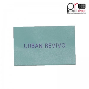 แฟชั่นที่มีสีสันจำนวนมาก hangtag สติ๊กเกอร์