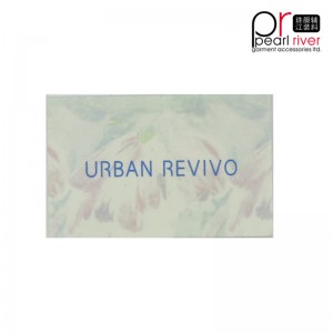 แฟชั่น hangtag สติกเกอร์ที่มีสีสันจำนวนมาก hangtag สติ๊กเกอร์