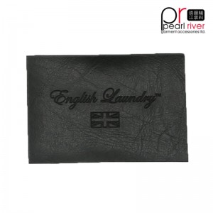 แฟชั่นหนังสีสันสติ๊กเกอร์ hangtag จำนวนมากสีสันสดใส