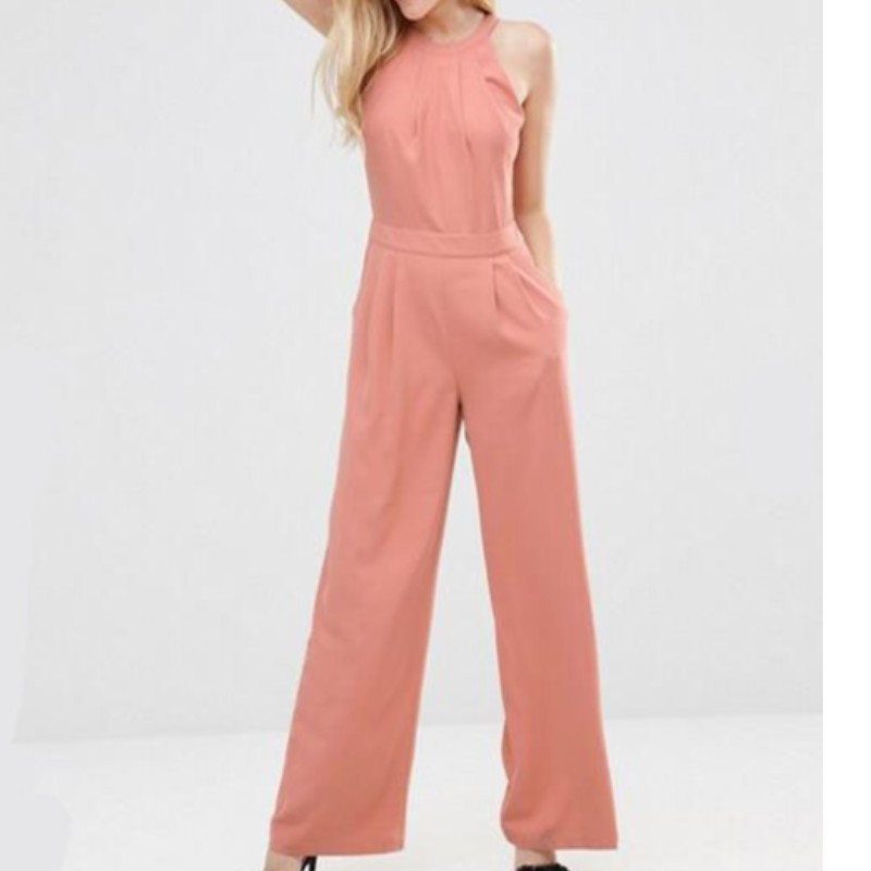 ผู้หญิงแฟชั่น jumpsuit ยาว