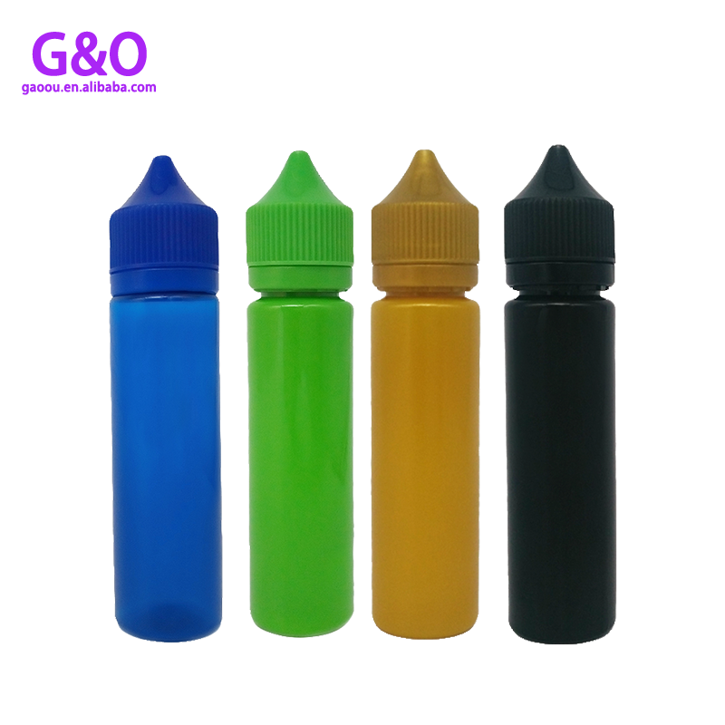 30 มิลลิลิตร 60 มิลลิลิตร vape ขวด vape ขวดน้ำมันอ้วนขวดกอริลลาขวดยูนิคอร์น 60 มิลลิลิตรพลาสติกสีภาชนะหยด eliquid ภาชนะหยด
