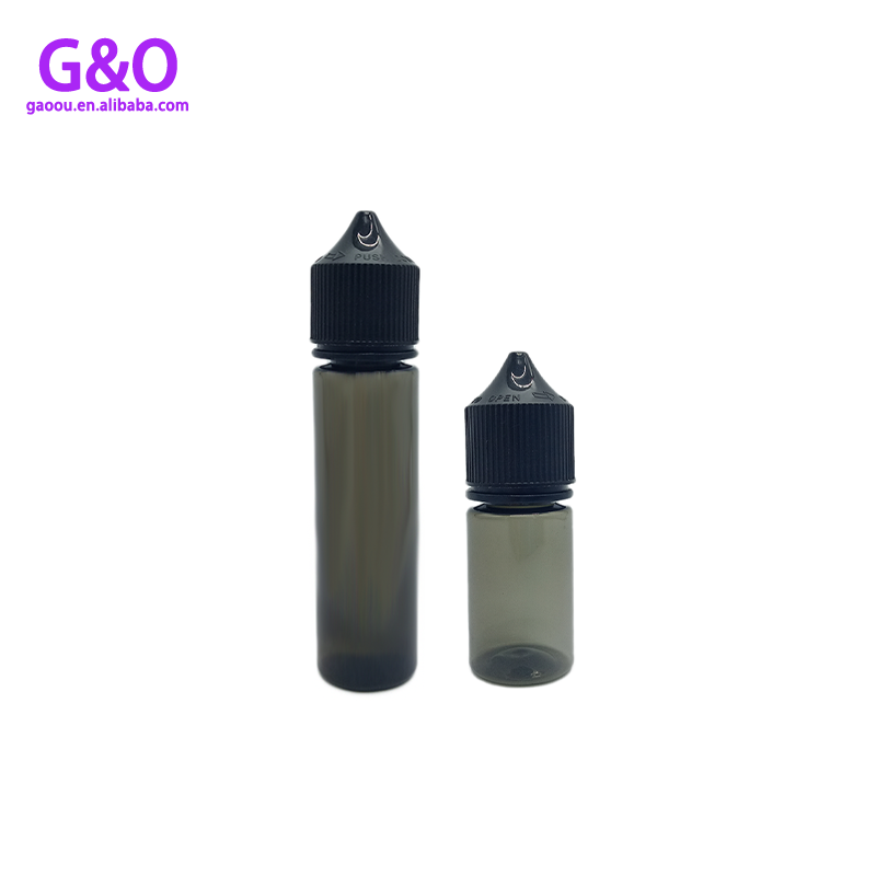 30 มิลลิลิตร ejuice ขวด ejuice ขวด 50 มิลลิลิตรใหม่ eliquid อ้วนกอริลลายูนิคอร์นพลาสติกขวดหยด v3 ใหม่สีดำ eliquid ขวด