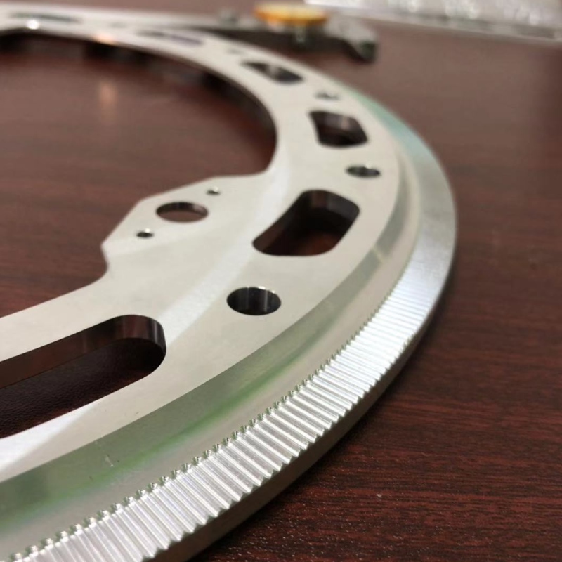 การปลอมแปลง / CNC Machining กำหนดเองขอบล้ออะไหล่อลูมิเนียม Racing Rim Center