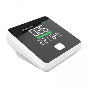 2019 ขายร้อน PM2.5 อุปกรณ์ตรวจจับคุณภาพอากาศตรวจจับอุณหภูมิคุณภาพอากาศตรวจสอบความชื้น