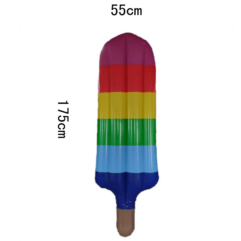 สระว่ายน้ำลอยสายรุ้ง Popsicle / เลานจ์สระว่ายน้ำ