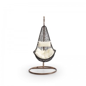 สวนกลางแจ้งและในร่มแขวนเก้าอี้หวายตะกร้าหวาย