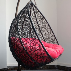 การออกแบบแกว่งสวนกลางแจ้งโลหะขนาดใหญ่ 3 ที่นั่ง