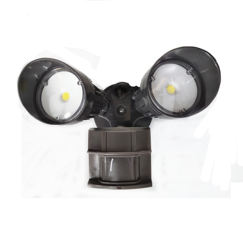 ความปลอดภัย LED Motion Sensor ไฟกลางแจ้ง