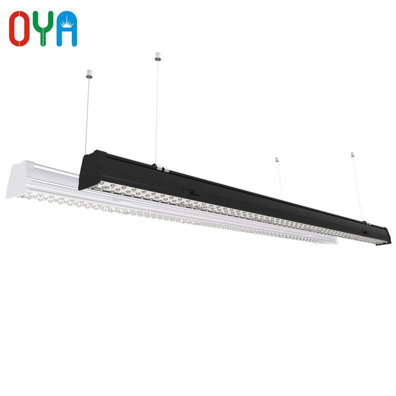 35W 1200 มม. ไฟราง LED Trunking เป็นเส้นตรงพร้อมมุมของลำแสง LR30 °