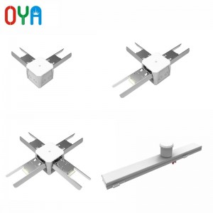 75W 1500MM LED ระบบไฟ Trunking เป็น Linear พร้อมมุมลำแสง LR30 °