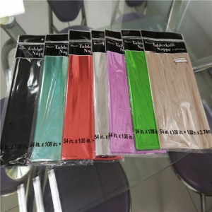 เมทัลลิแสงสีเขียว Tablecover ที่มีสีสันฟอยล์ที่กำหนดเองผ้าปูโต๊ะเสื่อ / แผ่น