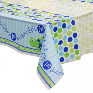 เด็กอาบน้ำ Tablecover ตารางพลาสติก Table Cloth Table
