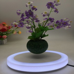 360 Spining แม่เหล็กลอยอากาศบอนไซหม้อ, ชาวไร่ลอย PA-0702