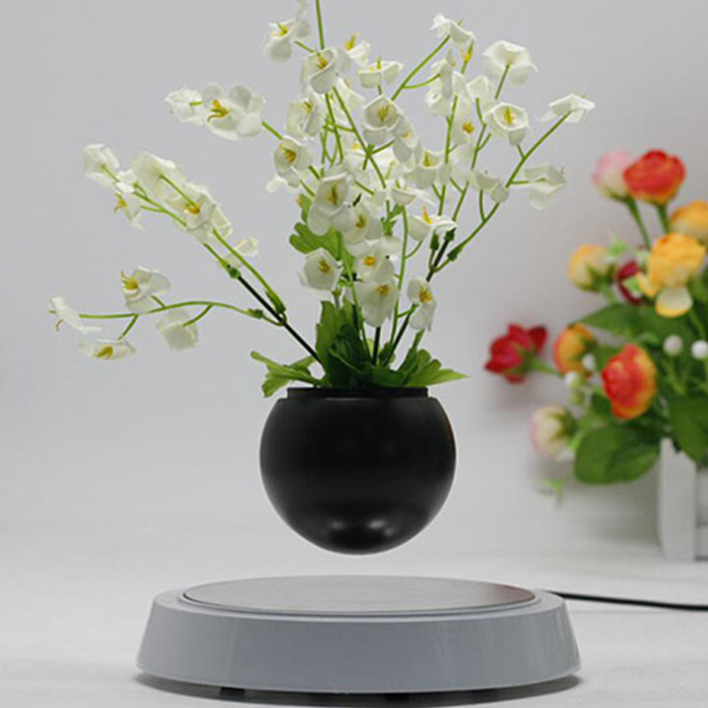 ใหม่ 360 หมุน maglev ลอย levitating อากาศบ่อชาวไร่หม้อบอนไซ