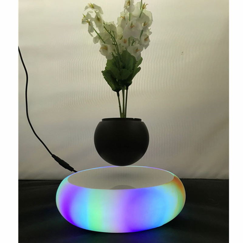 ไฟ led แม่เหล็กเซรามิกลอยลอย ir พืชบอนไซกระถาง PA-0719
