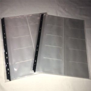 แผ่นป้องกันชื่อการ์ดความโปร่งใสสูง