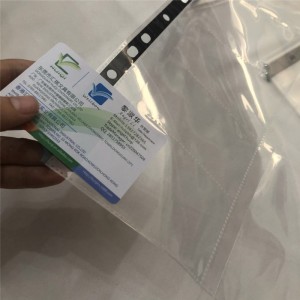 แผ่นป้องกันชื่อการ์ดความโปร่งใสสูง