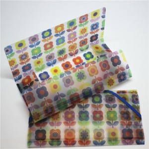 แฟ้มโฟลเดอร์แฟ้มพลาสติก PP มีความยืดหยุ่น