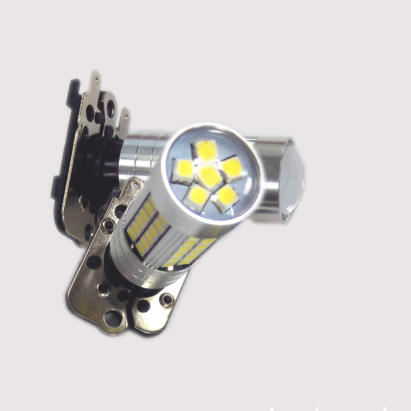 ในตัวข้อผิดพลาด CANBUS ฟรี 66smd super bright PH16W แสงสำรองรถนำแสงย้อนกลับสำหรับ BMW E92 E93