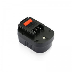 แบตเตอรี่เครื่องมือไฟฟ้า Ni-Cd 12V 1500mAh Rechargeavle สำหรับ Black \u0026 Decker A1712, A12, A12EX, FSB12, FSB120B, FSB120BX, BD-1204L, B-8315, BPT1047