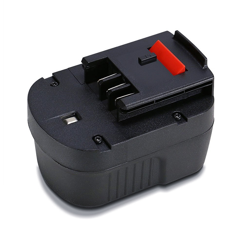 แบตเตอรี่เครื่องมือไฟฟ้า Ni-Cd 12V 1500mAh Rechargeavle สำหรับ Black u0026 Decker A1712, A12, A12EX, FSB12, FSB120B, FSB120BX, BD-1204L, B-8315, BPT1047