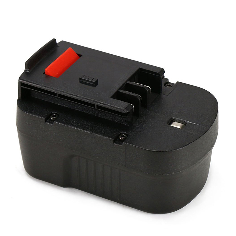 แบตเตอรี่เครื่องมือไฟฟ้าไร้สาย Ni-Mh 1500mAh 14.4V สำหรับ Black u0026 Decker A1714, A14, A14F