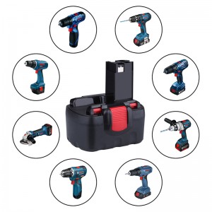 เครื่องมือเปลี่ยนแบตเตอรี่ขับเคลื่อน Ni-Cd 14.4V 2000mAh แบตเตอรี่สำหรับ Bosch BAT140, BAT159