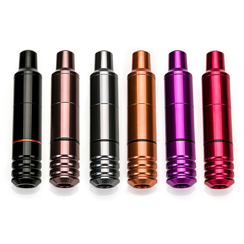 Color Edition Tattoo Pen เครื่องสักโรตารี่ปากกาตลับเครื่องสักกับ DC 5.5mm Connector