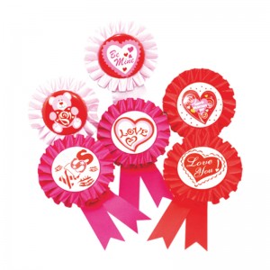 Ribbon Badge วันแม่ปาร์ตี้วันเกิดใช้ Pin Badge พร้อมเข็มกลัดนิรภัย