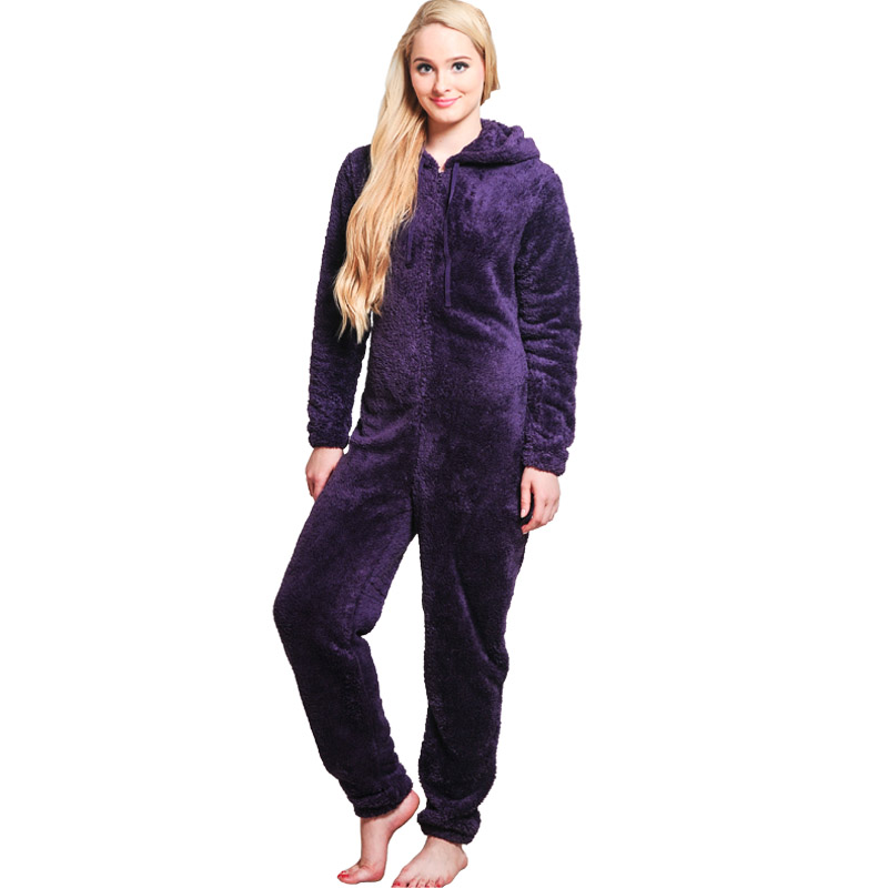 ชุดนอนผู้ใหญ่ Onesie Purple