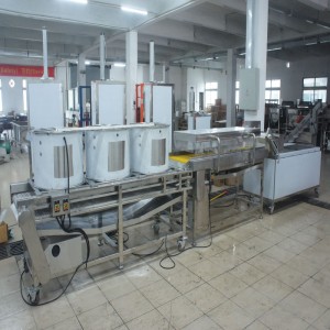 การทำความสะอาดผลไม้ความรักและการอบแห้งสายการผลิต