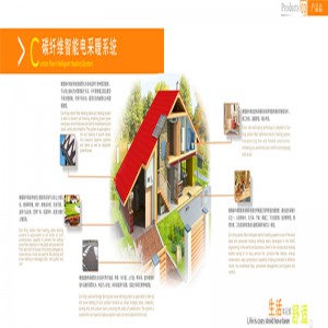 เครื่องทำความร้อนใต้พื้นคาร์บอนไฟเบอร์