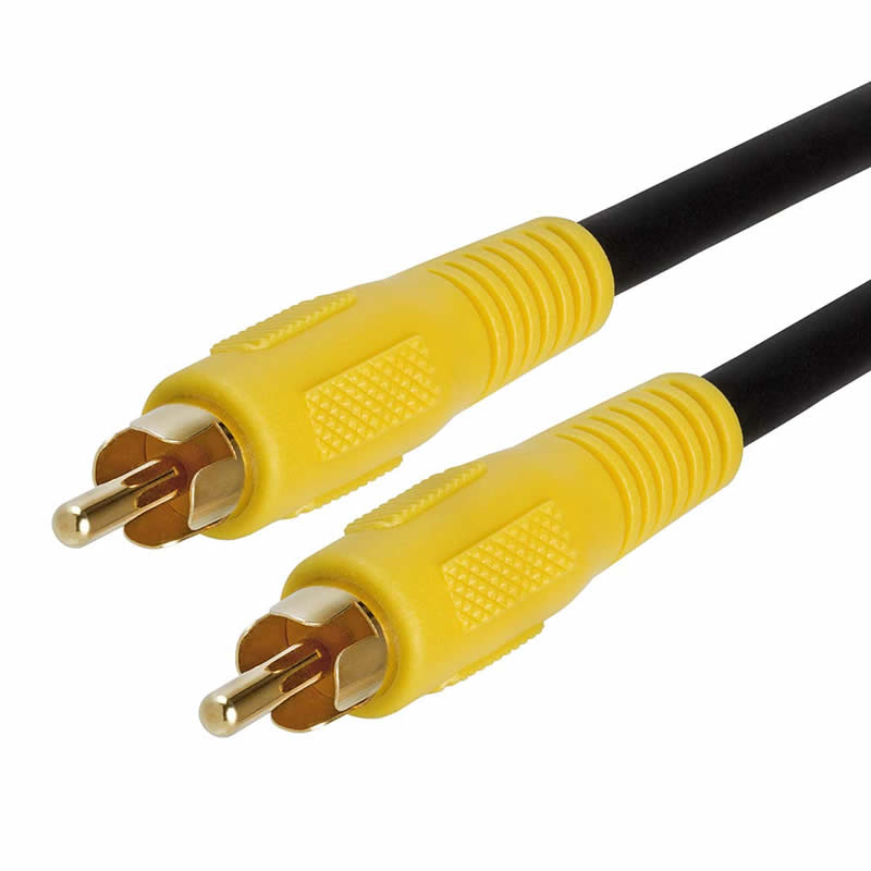 สายซับวูฟเฟอร์ RCA (ชายอาร์ซีเอ 1 ถึงสาย RCA เสียง / วิดีโอคอมโพสิตชาย 1 สาย S / PDIF Coaxial, สายสัญญาณเสียงดิจิตอลสำหรับเครื่องรับ AV, ระบบ Hi-Fi