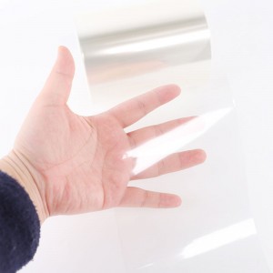 ฟิล์มพลาสติก PET บางเฉียบกันน้ำคุณภาพสูง 0.1 มม. สำหรับพิมพ์หรือพับกล่องซีล