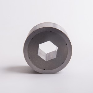 ทังสเตนคาร์ไบด์ความทนทานสูงส่วน hex ตายตายหัวเรื่องเย็น