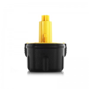 เปลี่ยนแบตเตอรี่เครื่องมือไร้สาย 18V 1700mAh แบตเตอรี่เครื่องมือไฟฟ้า Ni-Cd สำหรับ Dewalt DE9095, DE9098