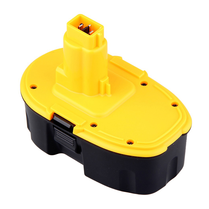 แบตเตอรี่ทดแทนสว่านไร้สาย Ni-Cd 18V 2000mAh สำหรับ Dewalt DW9095, DW9096, DW9098