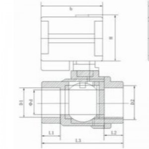 CKV20 ชุดวาล์วมอเตอร์ชนิดลวดสองเส้น