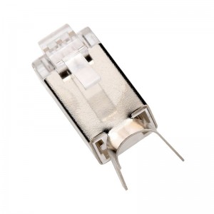 ตัวเชื่อมต่อ RJ45 CAT7 ตัวเชื่อมต่อ Crimp Ethernet STP Modular