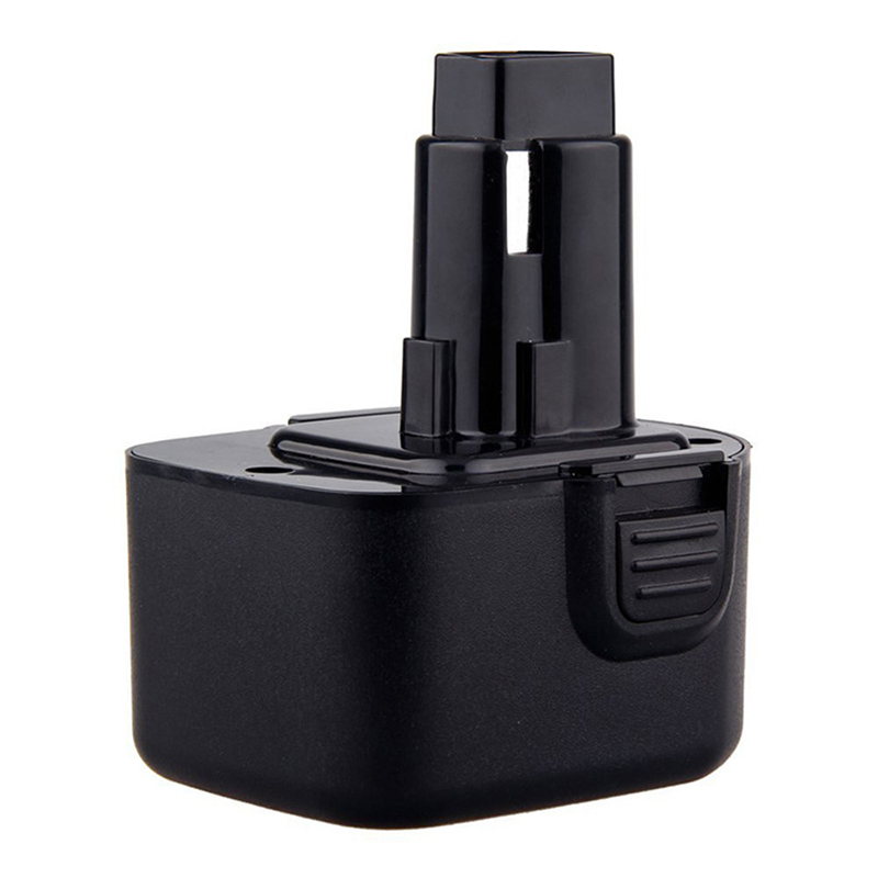 แบตเตอรี่สว่านแบบชาร์จไฟคุณภาพสูงขนาด 1500mAh 12V Ni-Cd สำหรับ Dewalt DE9072, DE9074, DE9075