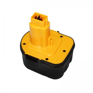 เครื่องมือแบตเตอรี่แบบชาร์จได้ Ni-Mh 2000mAh 12V สำหรับ Dewalt DW9071, DW9072, 152250-27