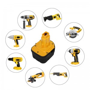 เครื่องมือแบตเตอรี่แบบชาร์จได้ Ni-Mh 2000mAh 12V สำหรับ Dewalt DW9071, DW9072, 152250-27
