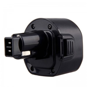 Ni-Mh 9.6 โวลต์ 2000 มิลลิแอมป์ชั่วโมงสว่านไร้สายเปลี่ยนแบตเตอรี่แพ็คสำหรับ Dewalt DE9062, DW9061, DW9062