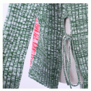 เสื้อกันหนาวผ้าฝ้าย 100% สามสียาวตัวเสื้อผู้หญิง 2018 Pullover