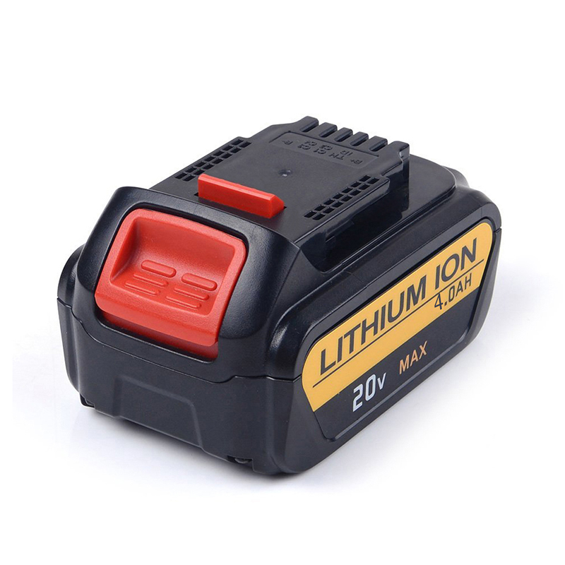 Li-ion 4000mAh 20V แบตเตอรี่สว่านไฟฟ้าสำหรับเปลี่ยน Dewalt DCB180, DCB181, DCB182