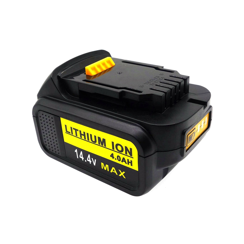 Li-ion 14.4V 4000mAh เปลี่ยนแบตเตอรี่สว่านไร้สายสำหรับ Dewalt DCB140