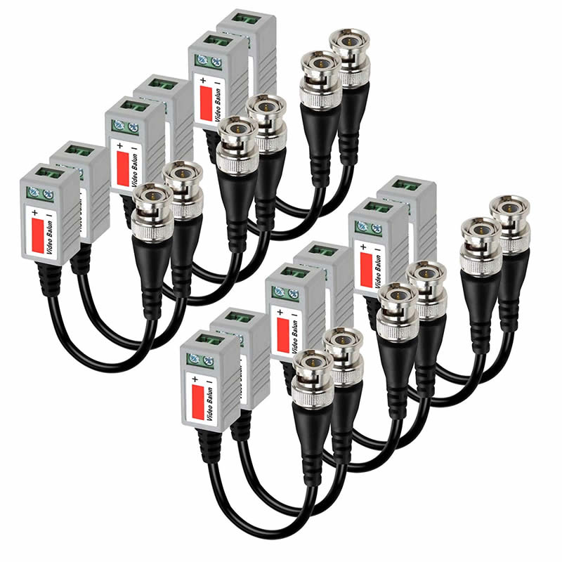 สายเคเบิลมินิ CCTV BNC Balun Transceiver