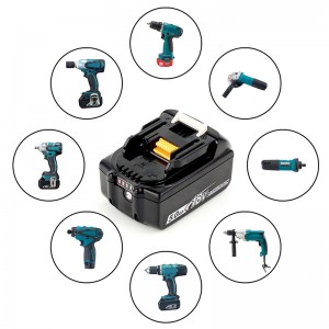 BL1815, BL1820, BL1825 18V 5000mAh Li-ion Replacement Battery สว่านไร้สาย