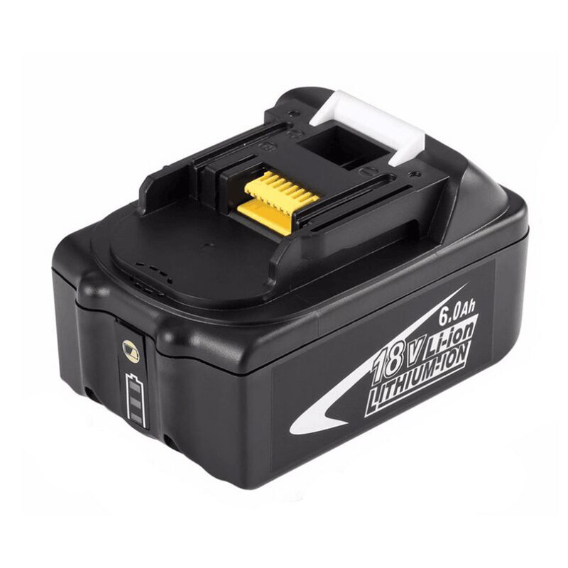 Li-ion 18V 6000mAh เปลี่ยนแบตเตอรี่ไร้สายสำหรับ Makita BL1845, BL1850, 194205-3 ดอกสว่าน